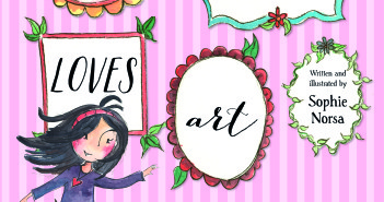 Lisa Absolutely Loves Art