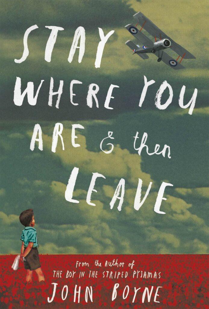 stay where you are & then leave