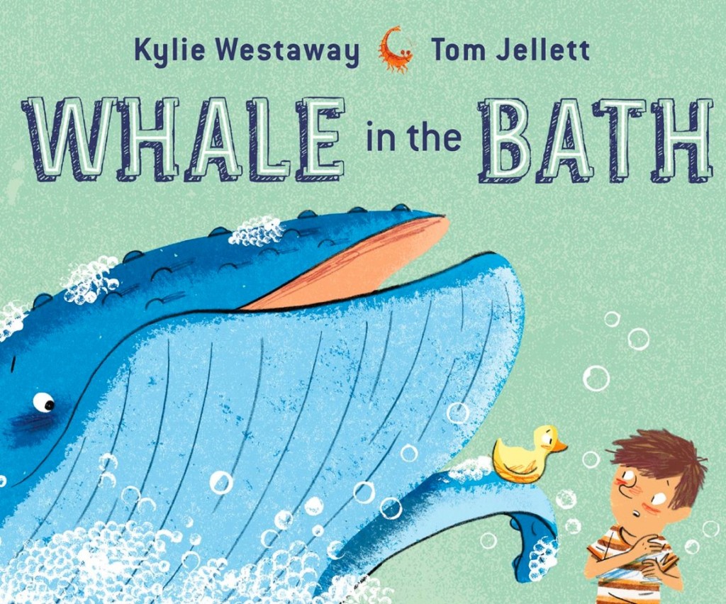 whale in the bath