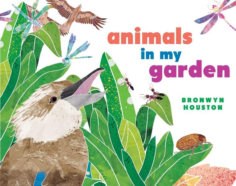 Книги животных Австралии. Animals in the Garden.